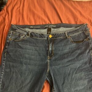 Lane Bryant Super Stretch Skinny Jean Size 24